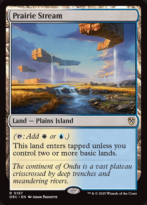 Prairie Stream (167) [Aetherdrift Commander]