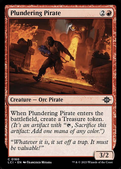 Plundering Pirate (160) [The Lost Caverns of Ixalan]