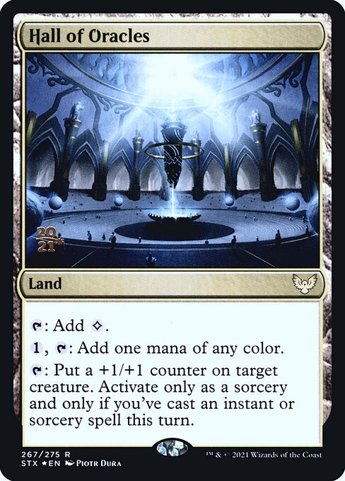 Hall of Oracles (267s) [Strixhaven: School of Mages Promos]