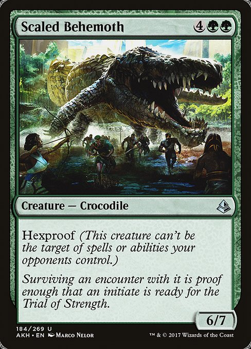 Scaled Behemoth (184) [Amonkhet]