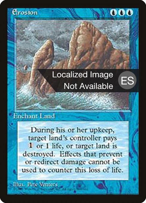 Erosion (70) [Fourth Edition Foreign Black Border]