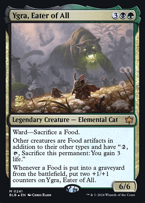 Ygra, Eater of All (241s) [Bloomburrow Promos]