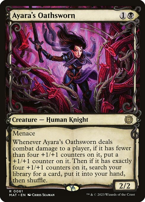 Ayara's Oathsworn (61) [March of the Machine: The Aftermath] [Showcase]