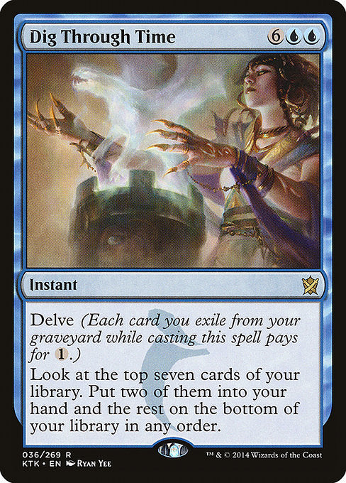 Dig Through Time (36) [Khans of Tarkir]