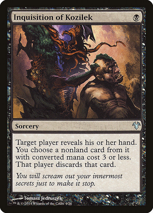 Inquisition of Kozilek (4) [Modern Event Deck 2014]