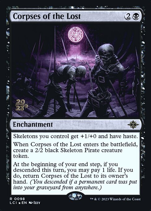 Corpses of the Lost (98s) [The Lost Caverns of Ixalan Promos]