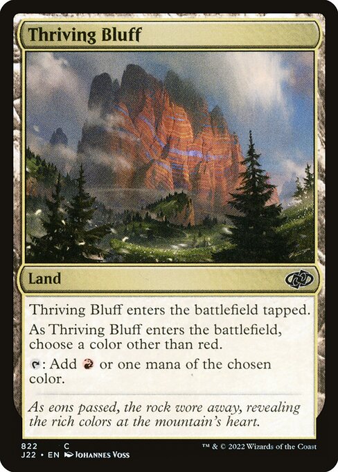 Thriving Bluff (822) [Jumpstart 2022]