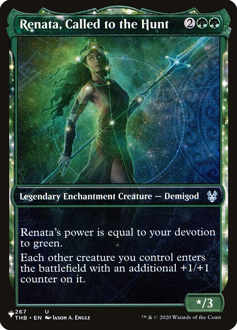 Renata, Called to the Hunt (THB-267) [The List] [Showcase]