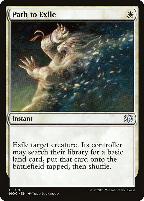 Path to Exile (198) [March of the Machine Commander]