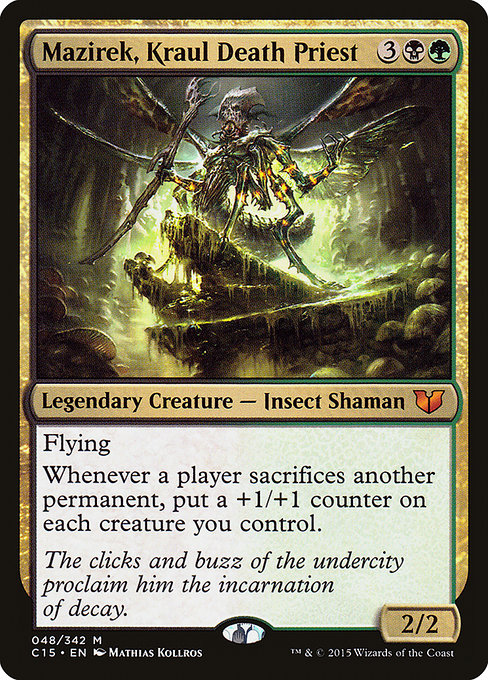 Mazirek, Kraul Death Priest (48) [Commander 2015]