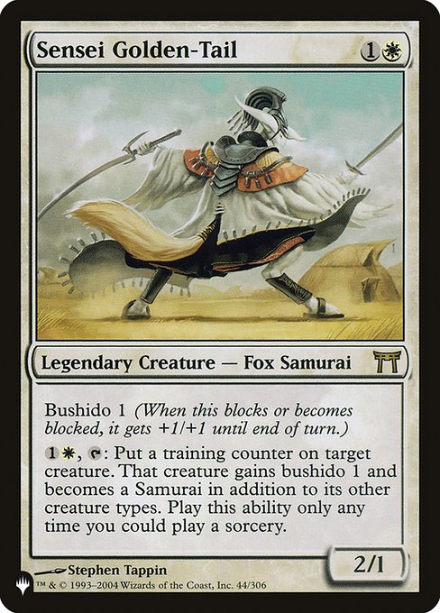 Sensei Golden-Tail (CHK-44) [The List]