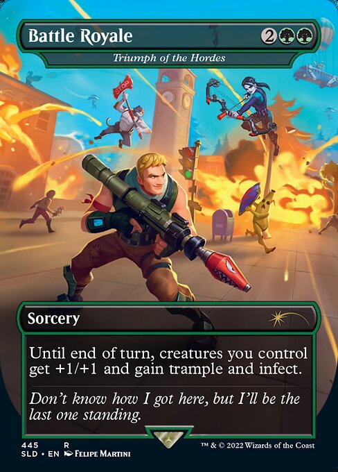 Triumph of the Hordes (445) [Secret Lair Drop] [Borderless]