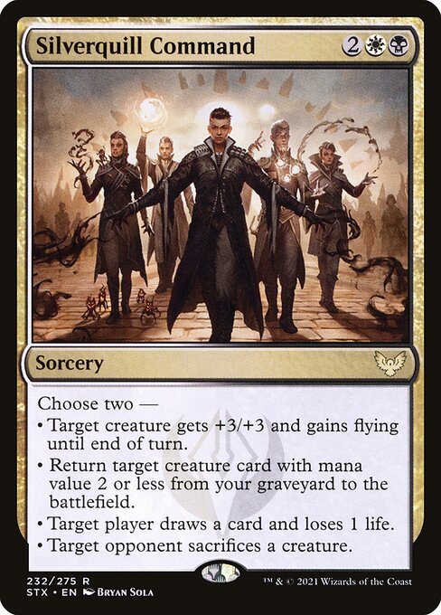 Silverquill Command (232) [Strixhaven: School of Mages]