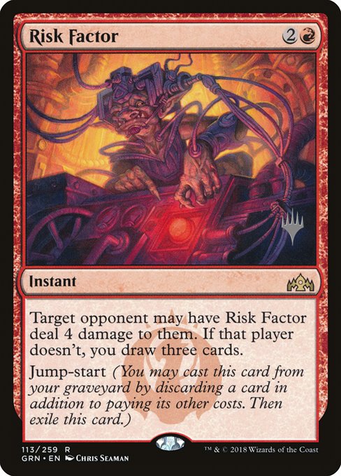 Risk Factor (113p) [Guilds of Ravnica Promos]