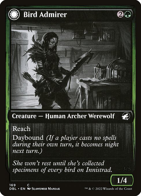 Bird Admirer // Wing Shredder (169) [Innistrad: Double Feature]