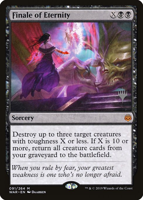 Finale of Eternity (91p) [War of the Spark Promos]