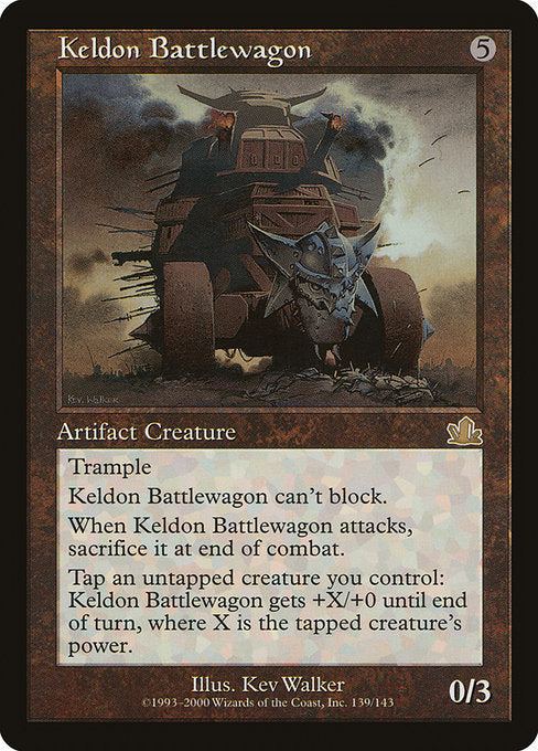 Keldon Battlewagon (139) [Prophecy]
