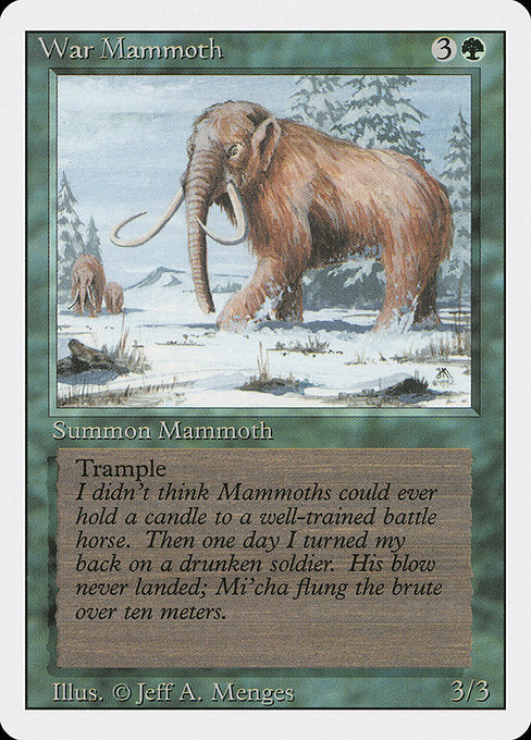War Mammoth (228) [Revised Edition]