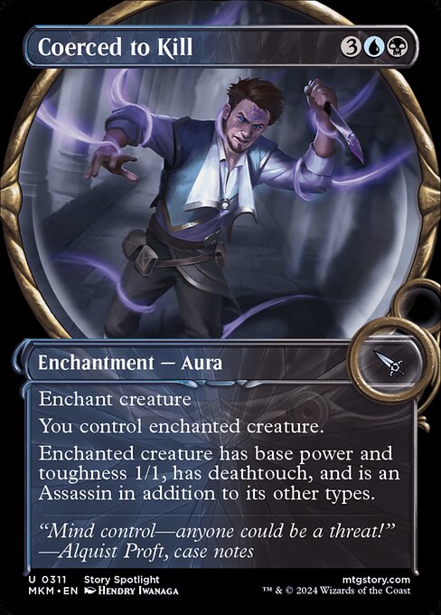 Coerced to Kill (311) [Murders at Karlov Manor] [Showcase]