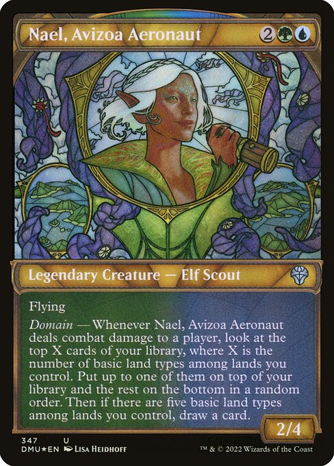 Nael, Avizoa Aeronaut (347) [Dominaria United] [Showcase]