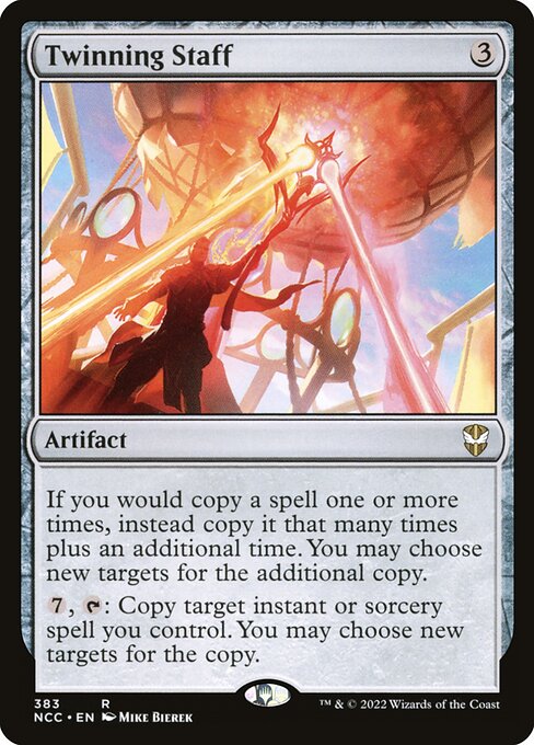Twinning Staff (383) [New Capenna Commander]