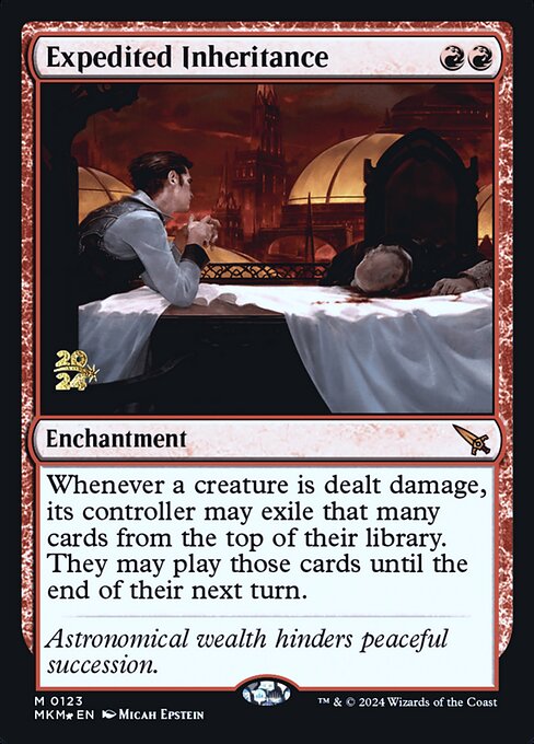 Expedited Inheritance (123s) [Murders at Karlov Manor Promos]
