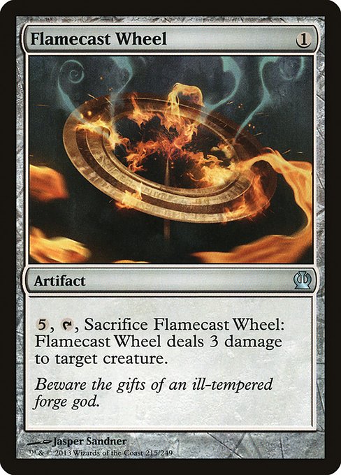 Flamecast Wheel (215) [Theros]