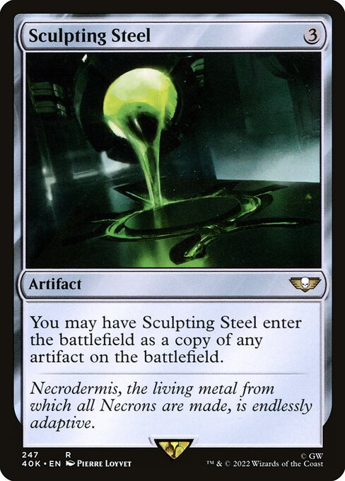 Sculpting Steel (247) [Warhammer 40,000 Commander]