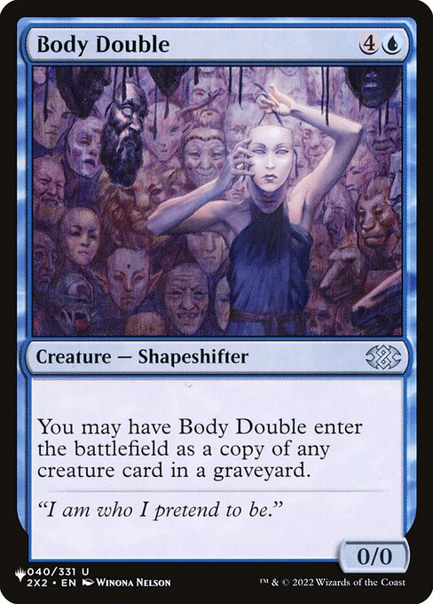 Body Double (2X2-40) [The List]
