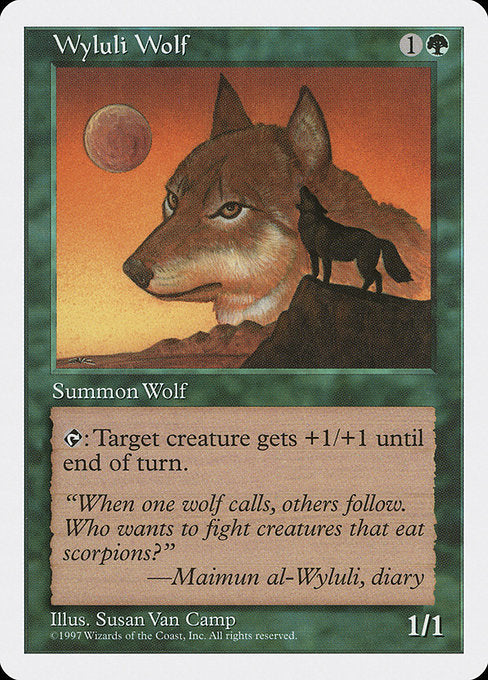 Wyluli Wolf (345) [Fifth Edition]