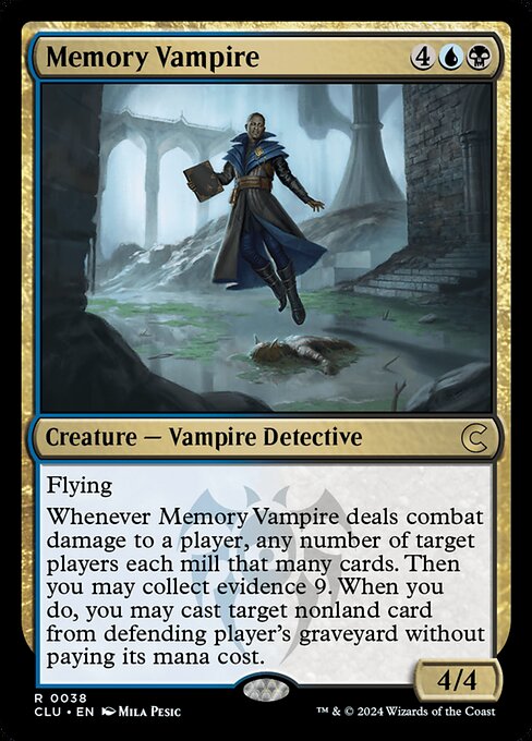 Memory Vampire (38) [Ravnica: Clue Edition]