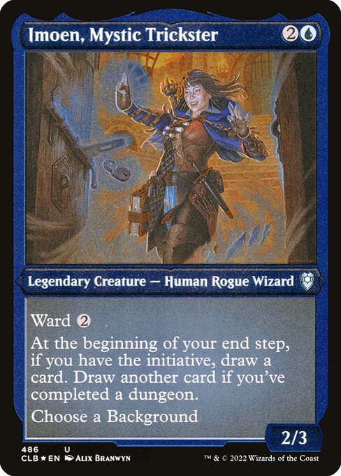 Imoen, Mystic Trickster (486) [Commander Legends: Battle for Baldur's Gate]