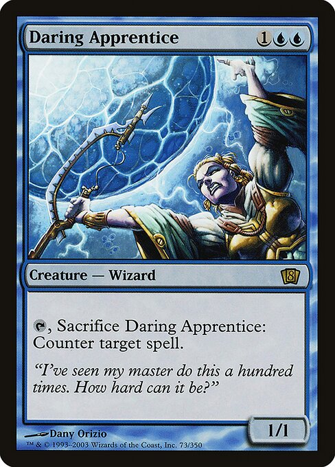 Daring Apprentice (73★) [Eighth Edition]