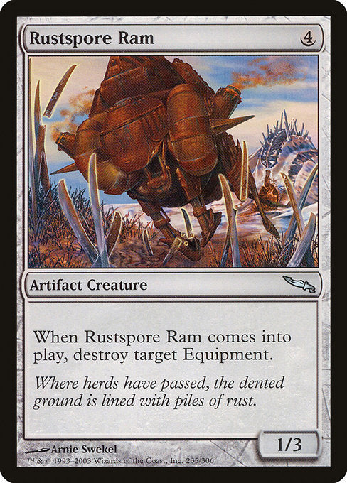 Rustspore Ram (235) [Mirrodin]