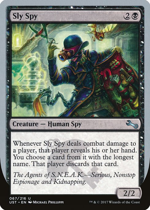 Sly Spy (67a) [Unstable]