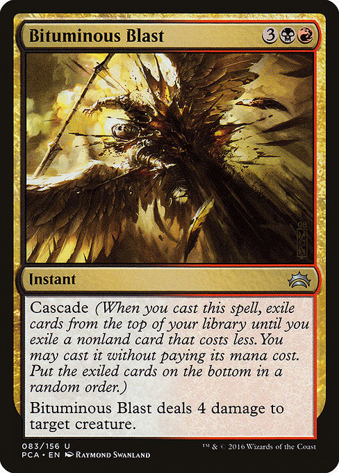 Bituminous Blast (83) [Planechase Anthology]