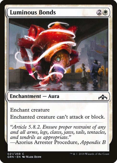 Luminous Bonds (21) [Guilds of Ravnica]