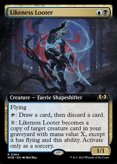 Likeness Looter (364) [Wilds of Eldraine] [Extended Art]