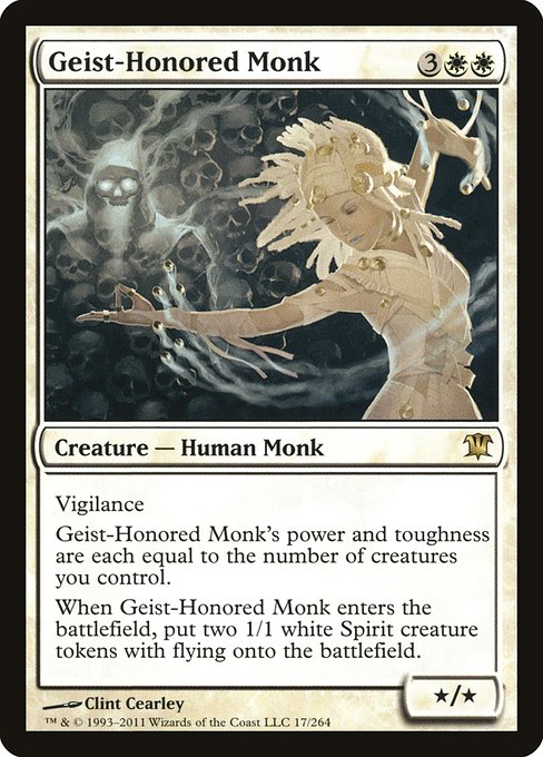 Geist-Honored Monk (17) [Innistrad]