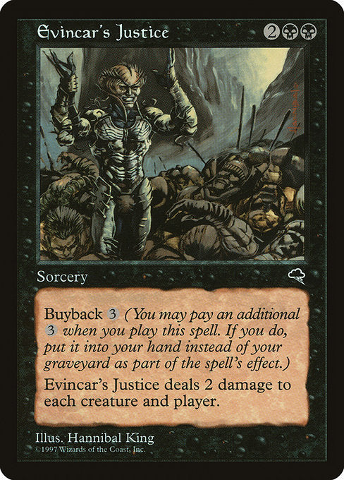 Evincar's Justice (134) [Tempest]