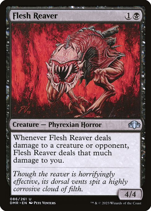 Flesh Reaver (86) [Dominaria Remastered]