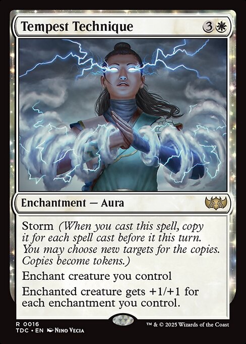 Tempest Technique (16) [Tarkir: Dragonstorm Commander]