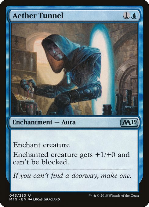 Aether Tunnel (43) [Core Set 2019]