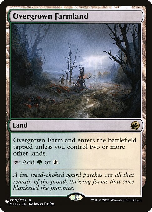 Overgrown Farmland (MID-265) [The List]