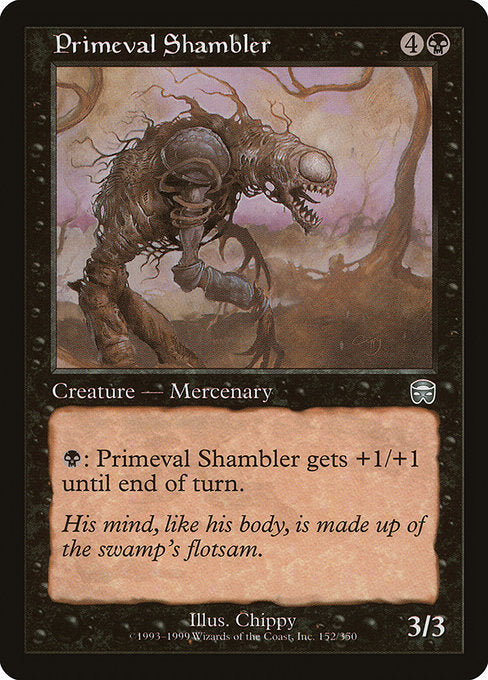 Primeval Shambler (152) [Mercadian Masques]