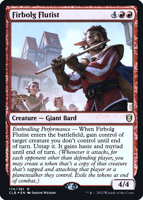 Firbolg Flutist (174s) [Battle for Baldur's Gate Promos]