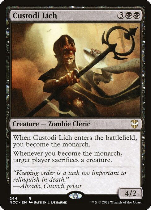 Custodi Lich (244) [New Capenna Commander]