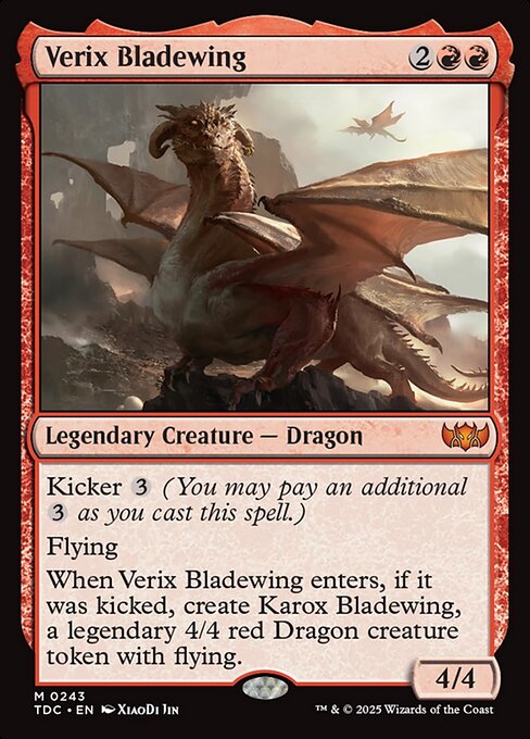 Verix Bladewing (243) [Tarkir: Dragonstorm Commander]