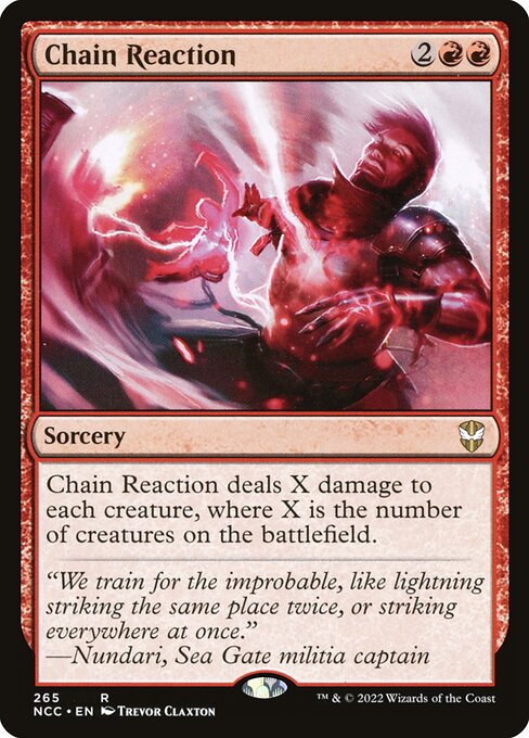Chain Reaction (265) [New Capenna Commander]
