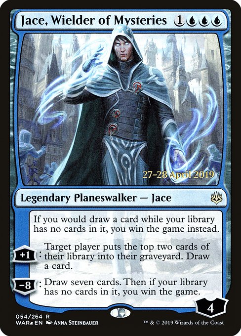 Jace, Wielder of Mysteries (54s) [War of the Spark Promos]